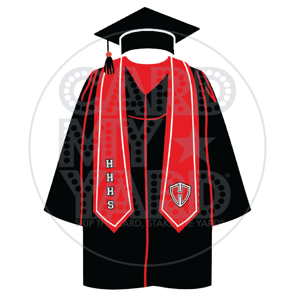 School Graphic: HHHS Grad Gown
