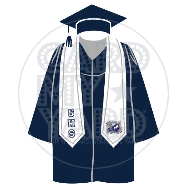 School Graphic: SHS Grad Gown