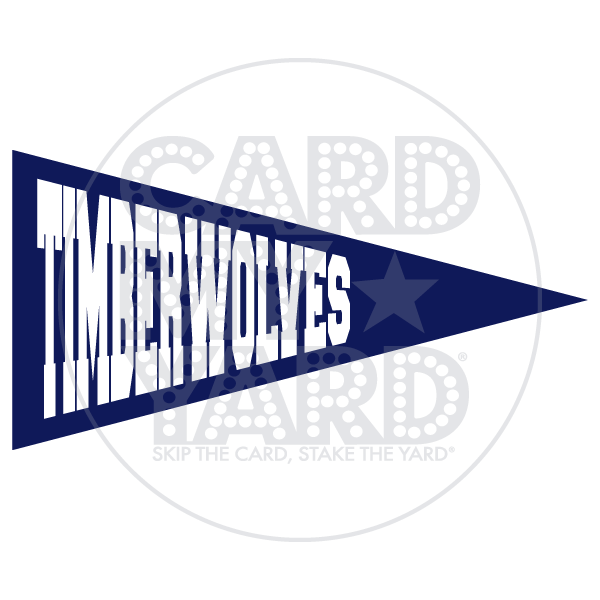 Pennant - Timberwolves (Lake City HS) Pennant - Timberwolves (Lake City HS)