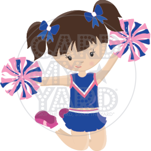 Sport: Cheerleader-Blue Sport: Cheerleader-Blue