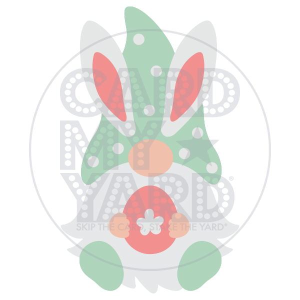 Easter: Easter Gnome - Green