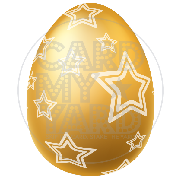 Easter: Golden Egg - Stars