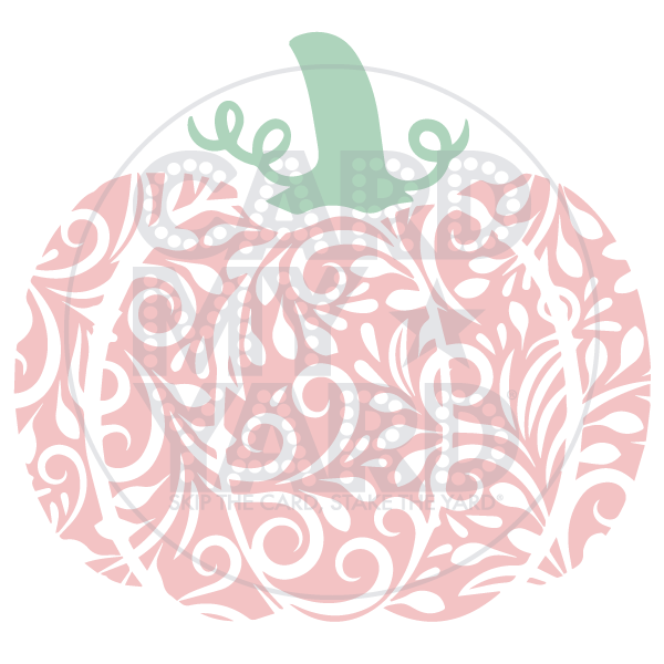 Fall: Fancy Blush Pumpkin