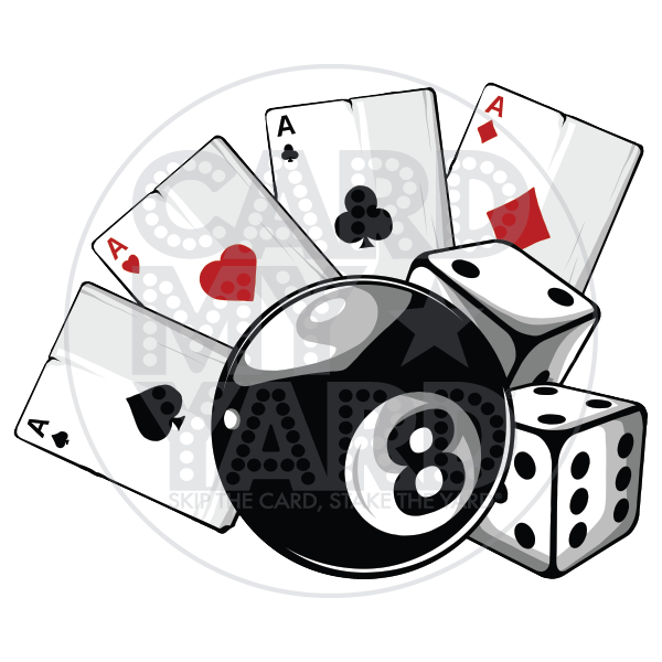 Game: Aces, Pool Ball, Dice