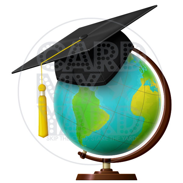 Graduation: Grad Cap Globe Graduation: Grad Cap Globe