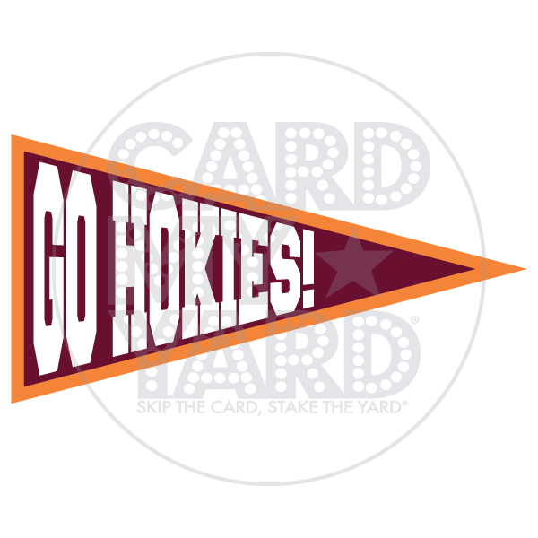 Pennant: Go Hokies! (Virginia Tech)
