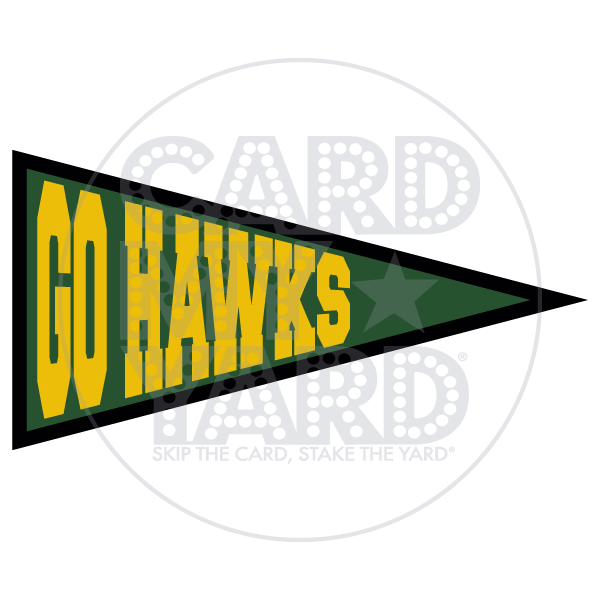 Pennant: Go Hawks (Birdville HS) Pennant: Go Hawks (Birdville HS)