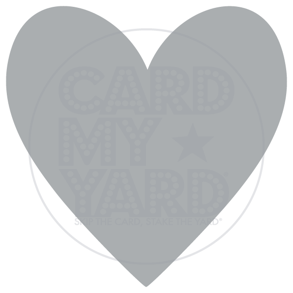 Heart: Solid Gray Heart: Solid Gray