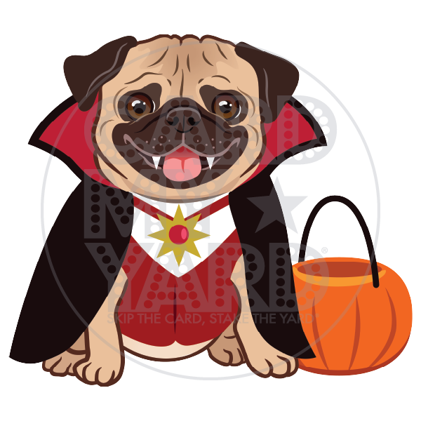 Halloween: Vampire Pug