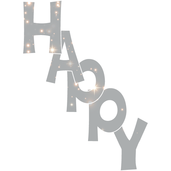 Grey Sparkle Happy Birthday Grey Sparkle Happy Birthday