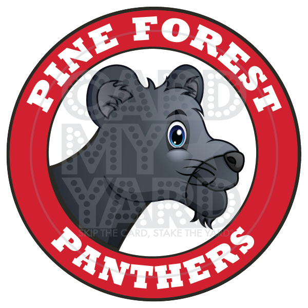 School Graphic: Pine Forest Elementary Mascot