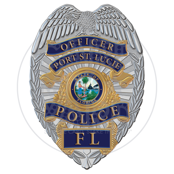 Business: Port St. Lucie Police Badge