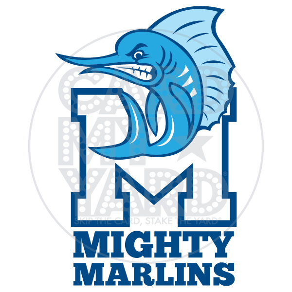 School. Graphic: Mighty Marlins Logo