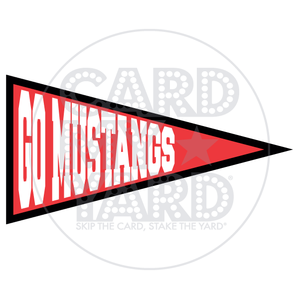 Pennant: Go Mustangs (Manor)
