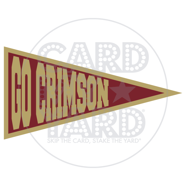 Pennant - Go Crimson (Maple Grove Senior HS)