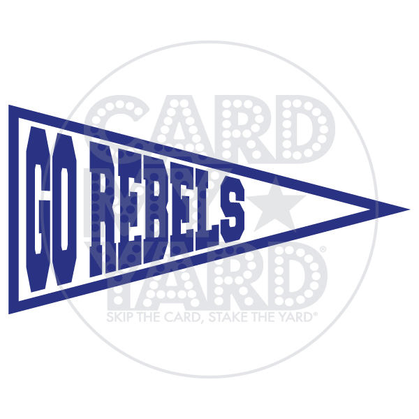 Pennant - Go Rebels (Champlin Park HS)