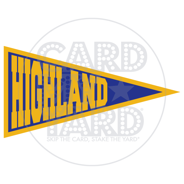 Pennant - Highland (Highland Trojans)