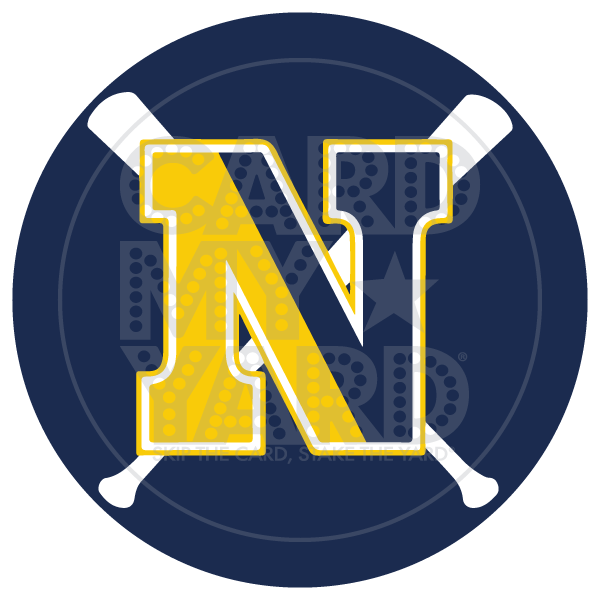 School Graphic: N with Baseball Bats School Graphic: N with Baseball Bats