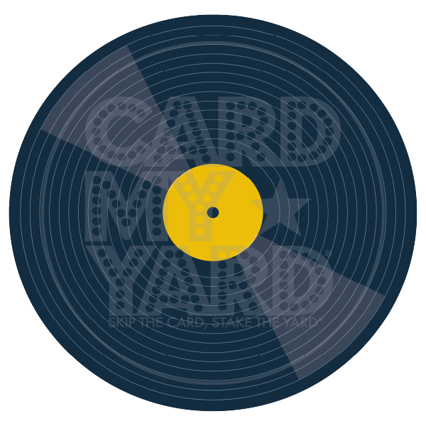 Music: Large Record (Yellow)