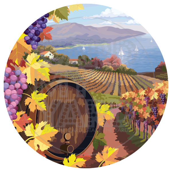 Outdoors: Lakeside Vinyard