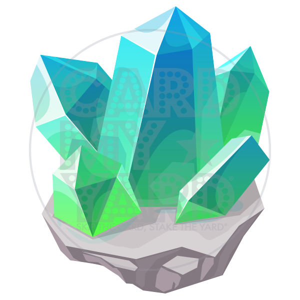 Outdoor: Geode - Blue Green