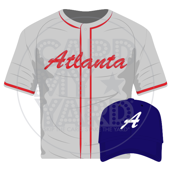 Sport: Atlanta Braves Jersey & Hat Sport: Atlanta Braves Jersey & Hat