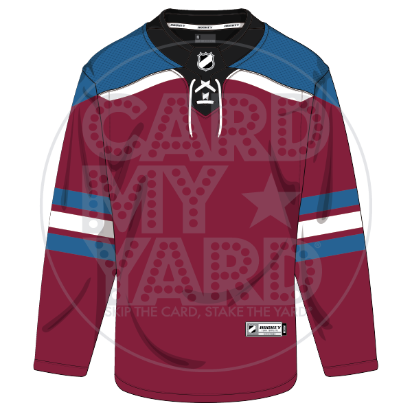 Sport: Maroon with Teal Hockey Jersey Sport: Maroon with Teal Hockey Jersey