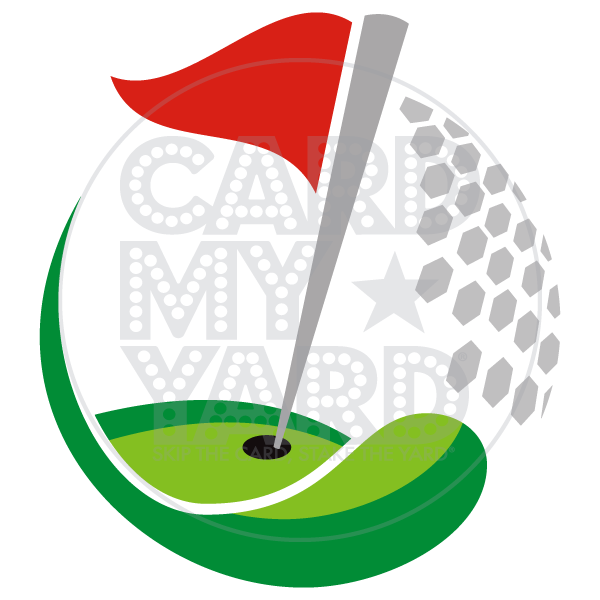 Sport: Golf Green Flag Ball Circle Sport: Golf Green Flag Ball Circle