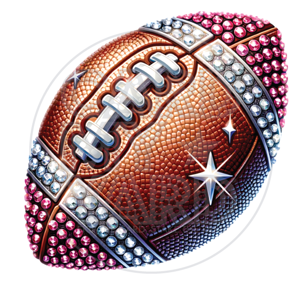 Sport Graphic: Bedazzled Football