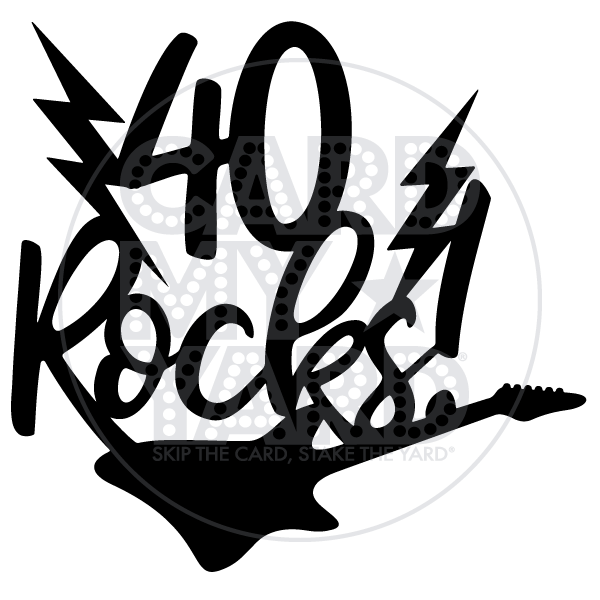 Speech Bubble: 40 Rocks