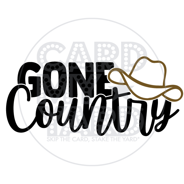 Speech Bubble: Gone Country