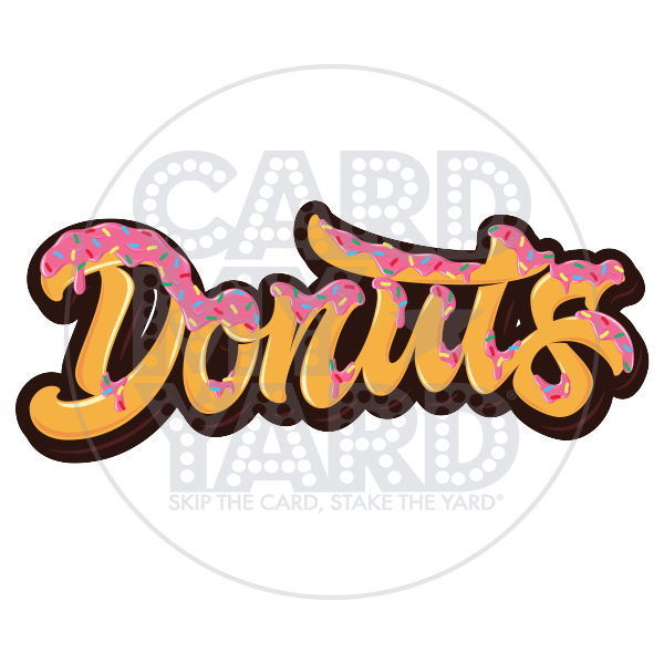 Speech Bubble: Donuts Speech Bubble: Donuts