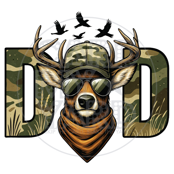 Speech Bubble: Dad Deer