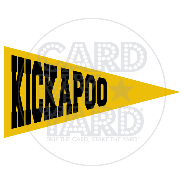 Pennant: Kickapoo Chiefs