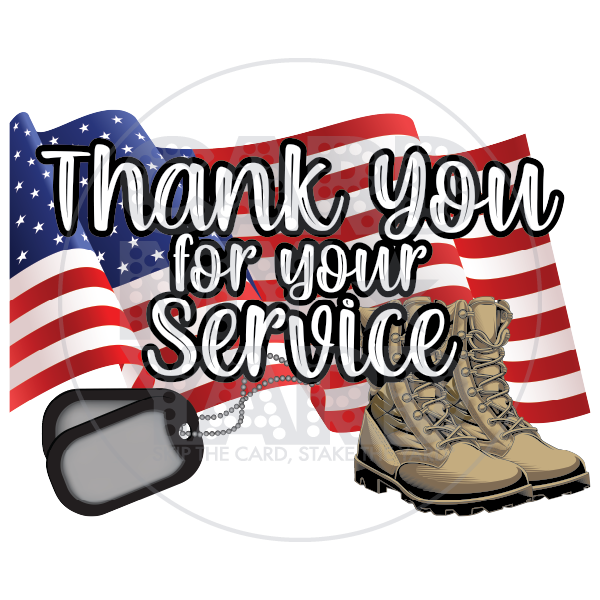 SUPER THANK YOU FOR YOUR SERVICE