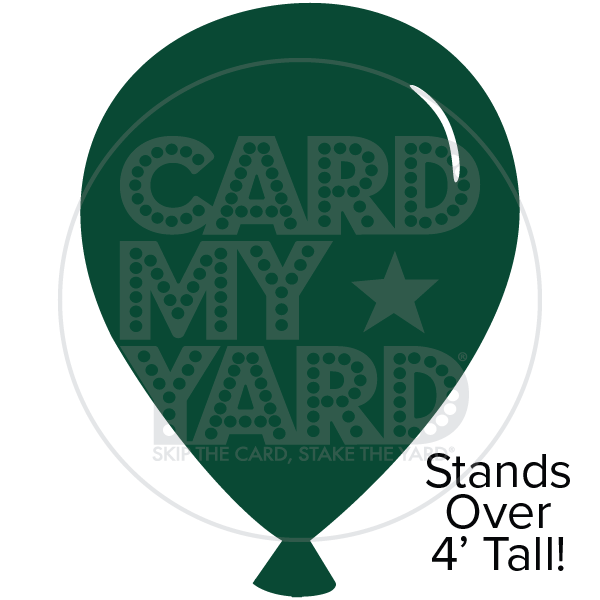 SUPER LARGE BALLOON - DARK GREEN