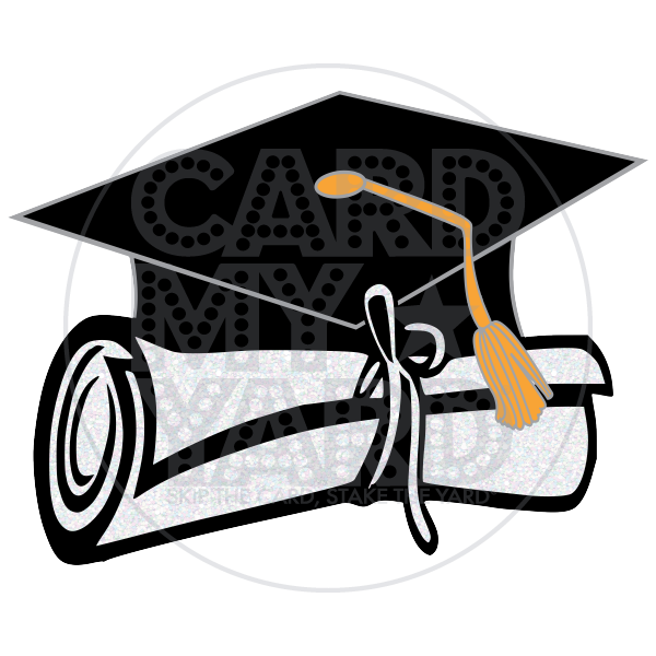 SUPER SIGN: Grad Cap - Crystal Glitter SUPER SIGN: Grad Cap - Crystal Glitter