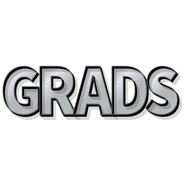 A SUPER SAYING: GRADS (Diamond Plate)