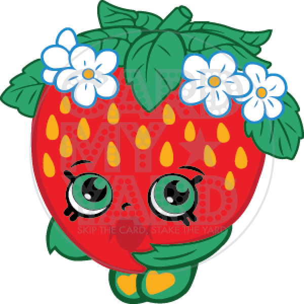 Character: Shopkin - Strawberry Character: Shopkin - Strawberry