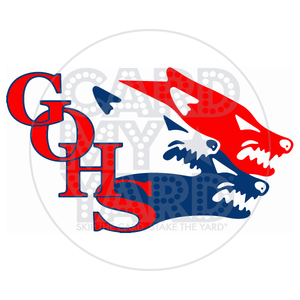 School Graphic: GOHS Wolf Pack Logo