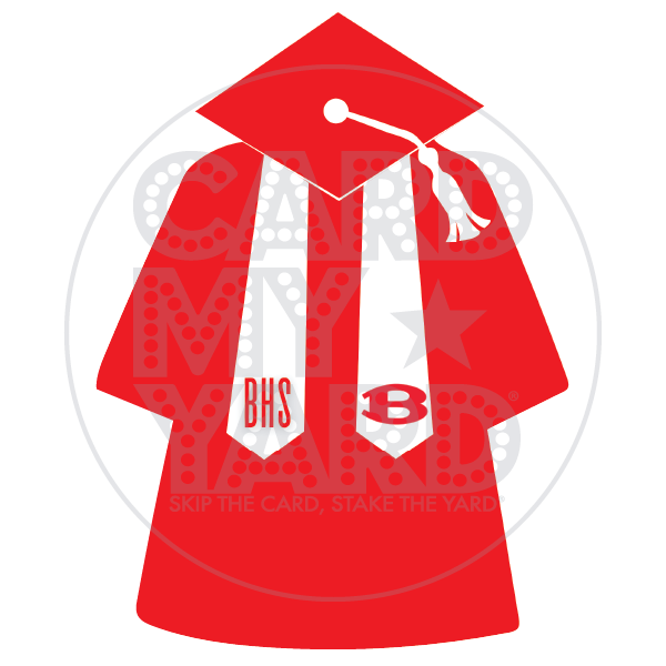 School Graphic: Belton High School Grad Gown