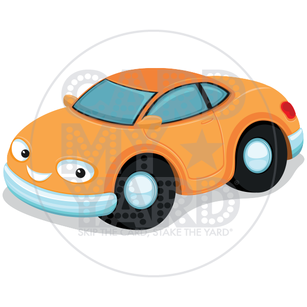 Toys: Toy Car - Orange