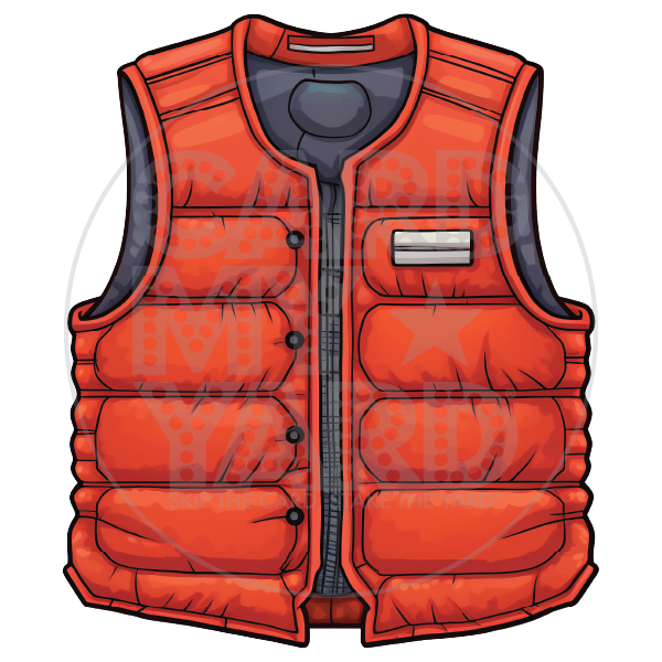 Movie/Theater: Back to the Future - Red Puffer Vest