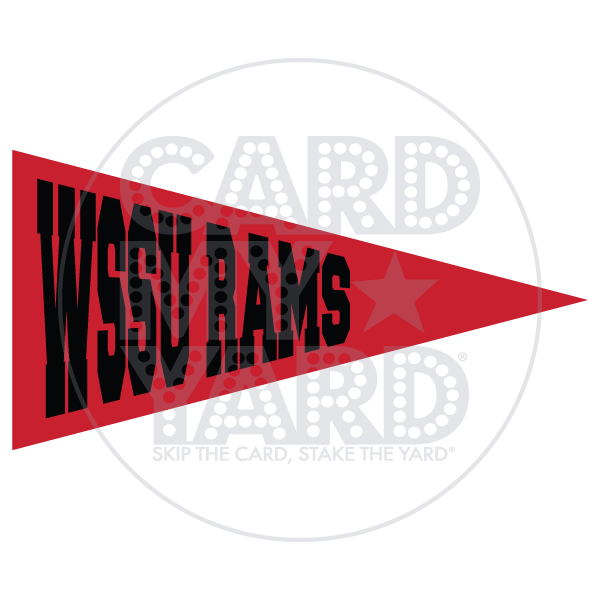 Pennant - WSSU RAMS (Winston Salem State University)