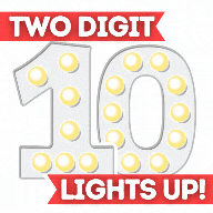 celeBRITE Super Numbers: Double/Triple Digit White celeBRITE Super Numbers: Double/Triple Digit White