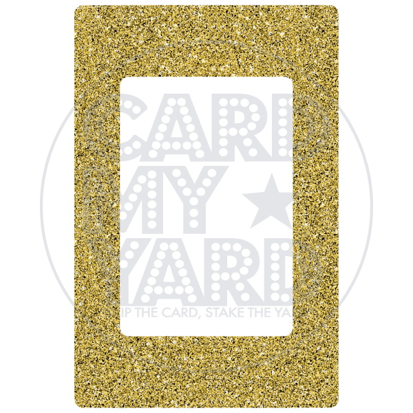 SUPER FRAME - GOLD GLITTER SUPER FRAME - GOLD GLITTER