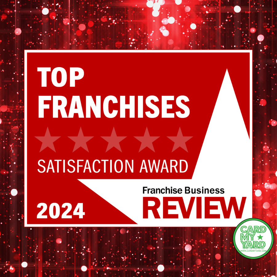 Card My Yard Named a 2024 Top Franchise by Franchise Business Review