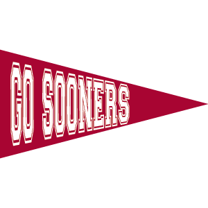 Pennant - Go Sooners Pennant - Go Sooners