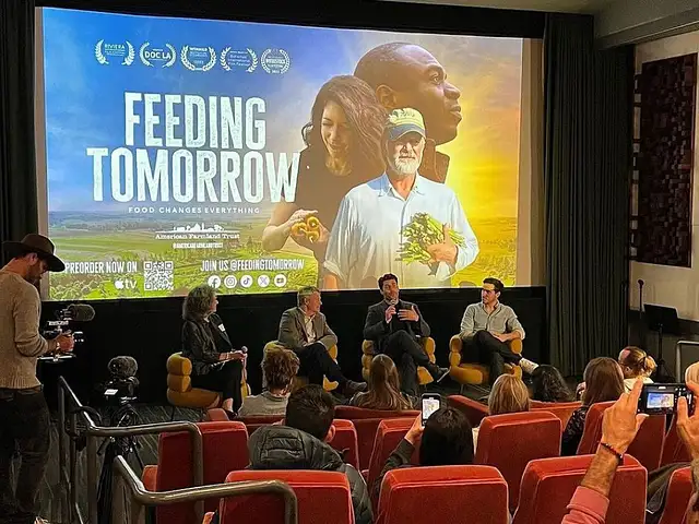 "Feeding Tomorrow" Screening. Bild/Picture: Feeding Tomorrow Instagram