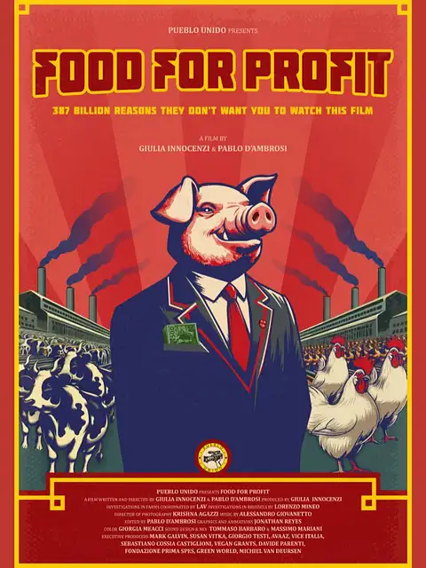 Filmplakat "Food For Profit". Bild/Foto: © Food For Profit